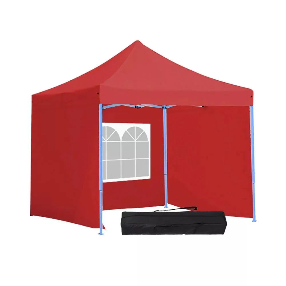 Jeftino povoljno  - Paviljon sa Mehanizmom 3x3m Crveni Tri Stranice