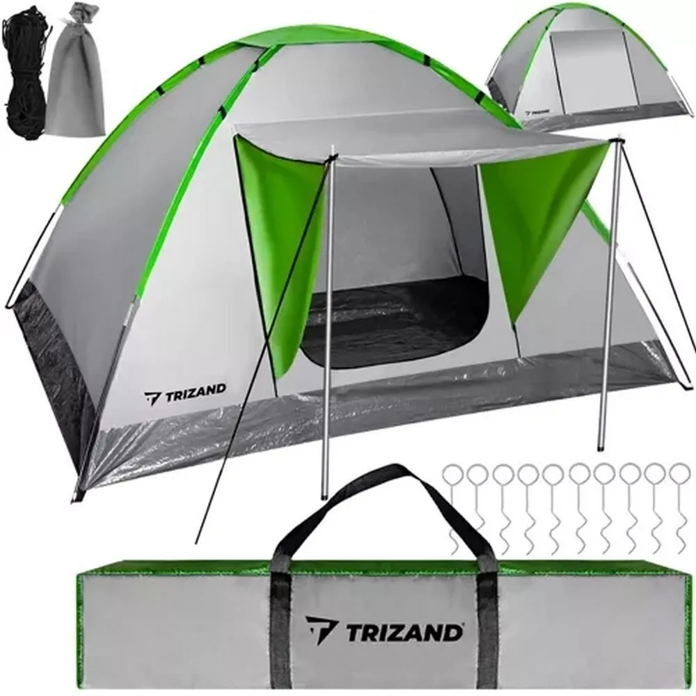Jeftino povoljno Nameštaj za dvorište - Trizand Šator 200x200x110cm za Četiri Osobe