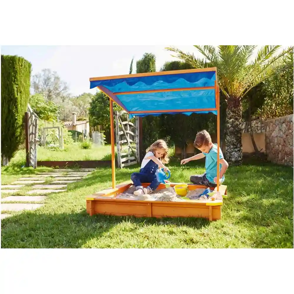 Jeftino povoljno Igračke i dečija oprema - SuperToys Dečiji Peskarnik sa Krovom