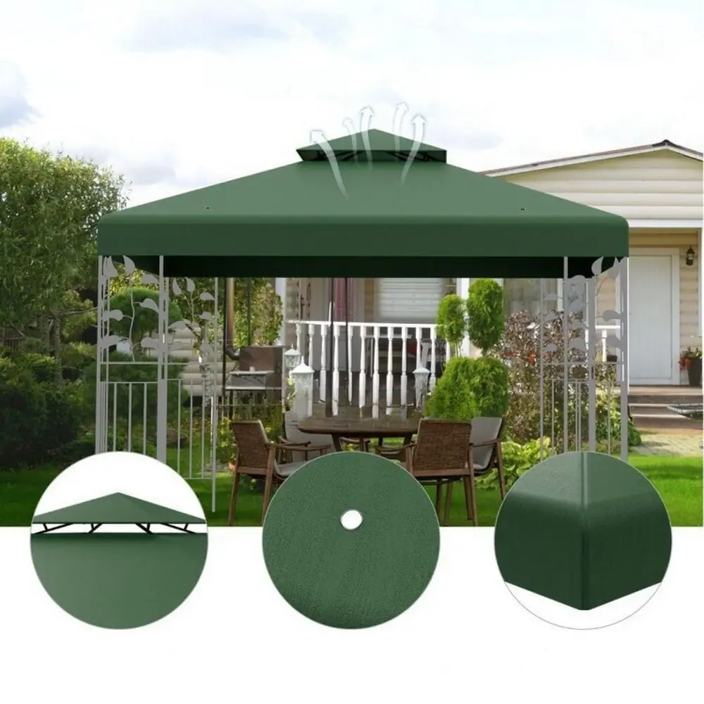 Jeftino povoljno Bašta i dvorište - Venturo Gazebo zamensko platno 3x3m Zelena