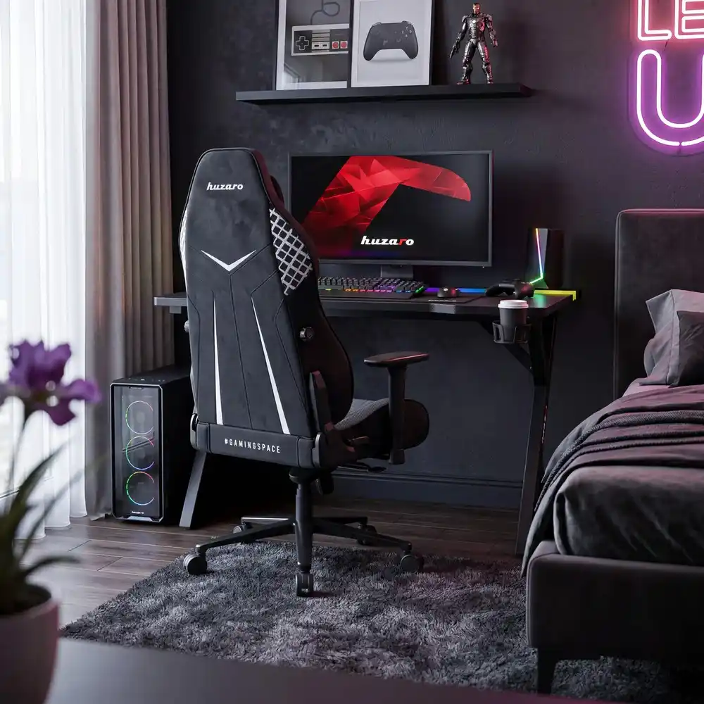 Jeftino povoljno Gaming Oprema - Huzaro Hero 2.4 Crni RGB Gaming sto