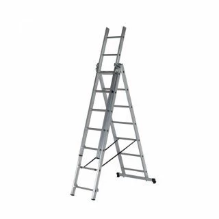 Aluminijumske Merdevine 3x7 - 4m Trodelne AXIAL