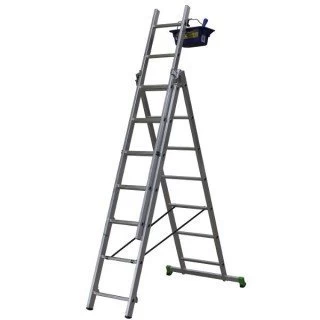 Aluminijumske Merdevine 3x7 - 4m Trodelne AXIAL