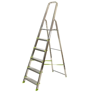 Kućne Merdevine 5+1 Gazišta Axial Aluminijumske