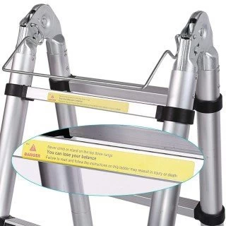 Duple Aluminijumske Teleskopske Merdevine 2,5+2,5m