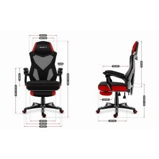 Gejmerska Stolica Huzaro Combat 3.0 Crvena