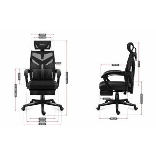 Huzaro Combat 5.0 Crna Gaming stolica