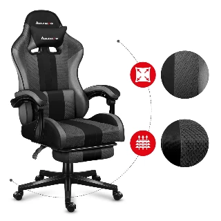 Gaming Stolica Huzaro Force 4.7 Siva Mesh