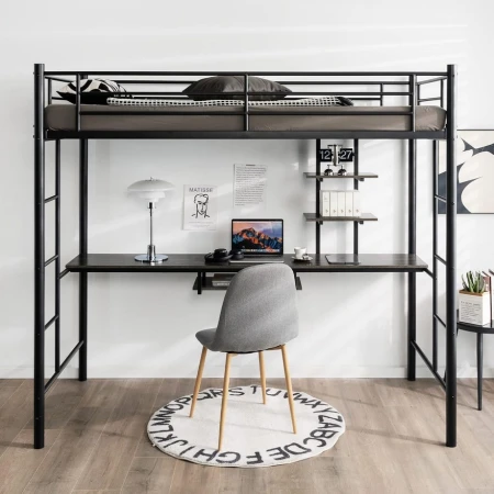 Izdignuti krevet sa radnim stolom 200x90x180cm