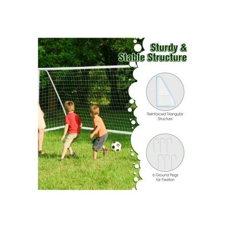Gol za fudbal PVC 370x182cm