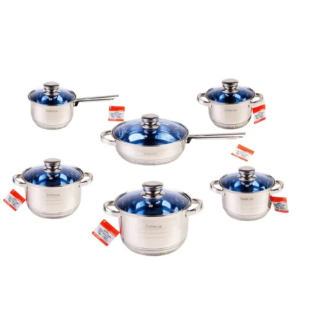 Excellent Line Jumbo Set Lonci 12 delova EL-12STB