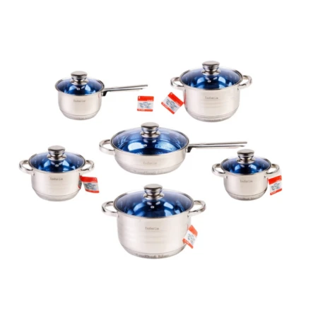 Excellent Line Jumbo Set Lonci 12 delova EL-12STB