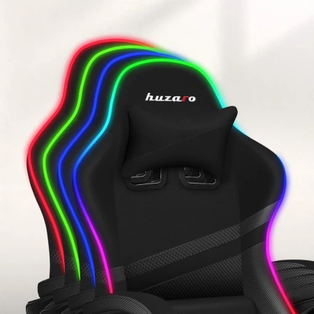 Huzaro Force 4.4 RGB Crna Gaming stolica