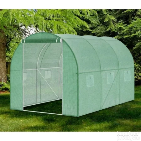 Baštenski plastenik sa prozorima 300x200x200cm