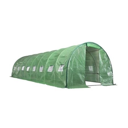 Baštenski plastenik sa prozorima 800x300x200cm