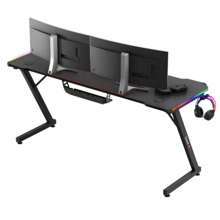 Huzaro Hero 4.8 Crni RGB Gaming sto 160x60cm