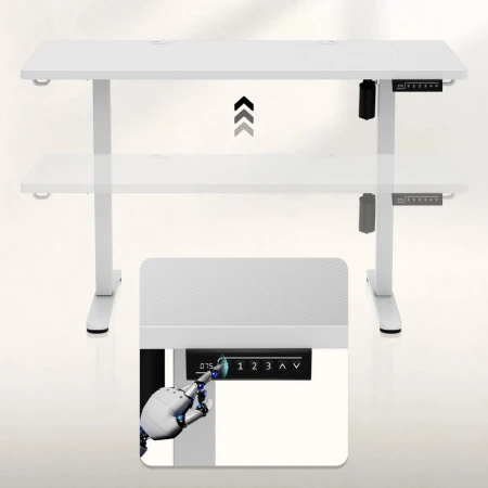 Huzaro Hero 8.1 Beli Električni podesivi sto