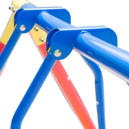 ED Velika Dečija Ljuljaška set 3u1 Metalna ljuljaška gondola merdevine 300x200x195