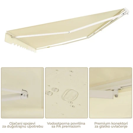 Tenda 360x300cm Bež