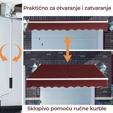 Tenda 250x200cm Bordo