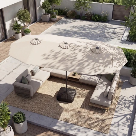 Venturo Garden 4x2m Bež Suncobran Pravougaoni