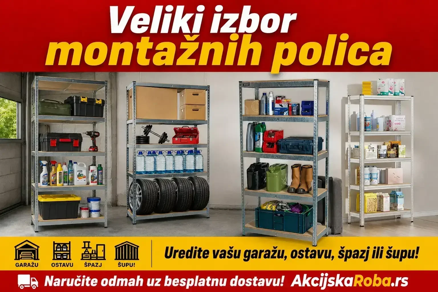 Montažne police
